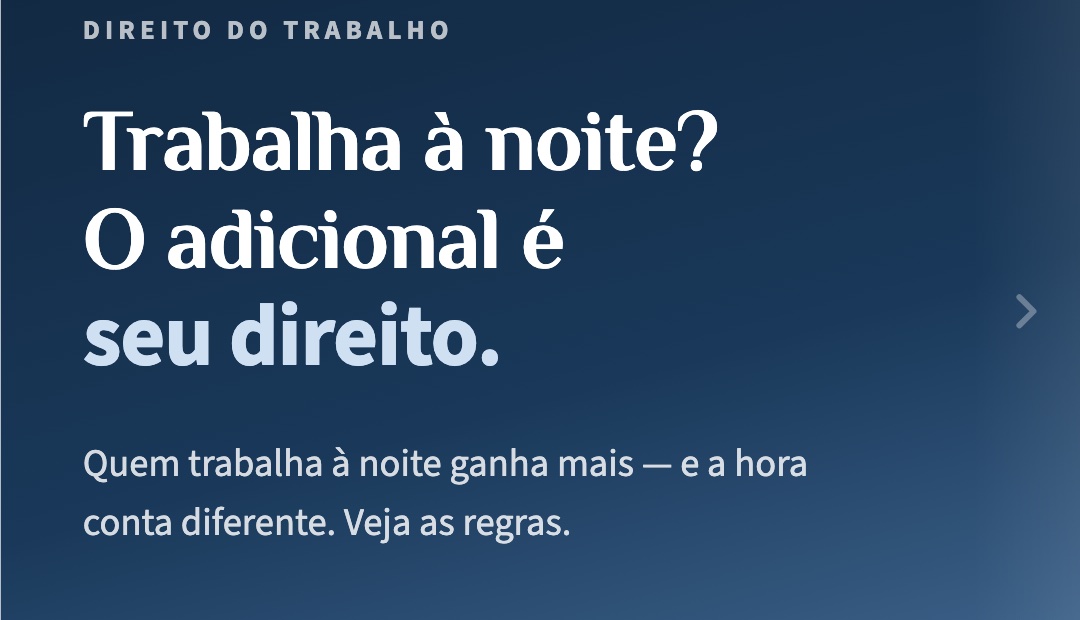 Adicional noturno: horário, percentual, hora reduzida e os erros mais comuns
