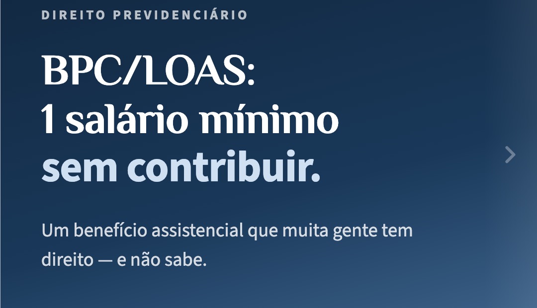 BPC/LOAS: o benefício de um salário mínimo sem contribuir