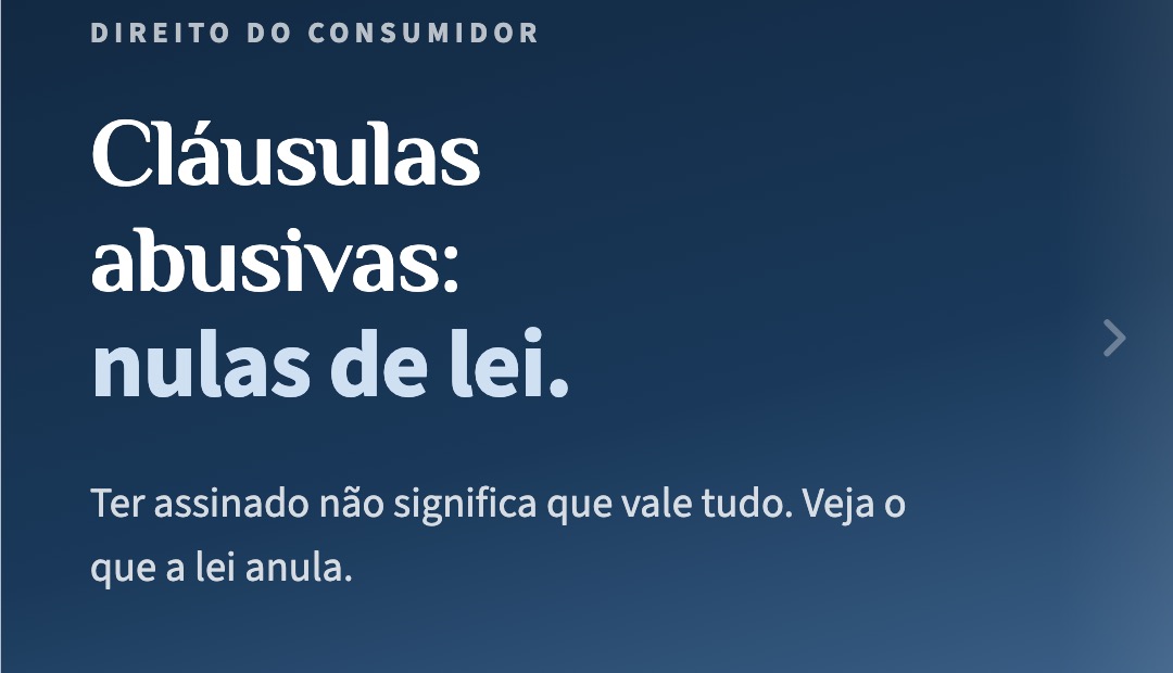 Cláusulas abusivas em contratos: nulas mesmo assinadas