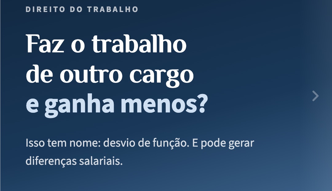 Desvio de função: quando gera diferenças salariais e como provar
