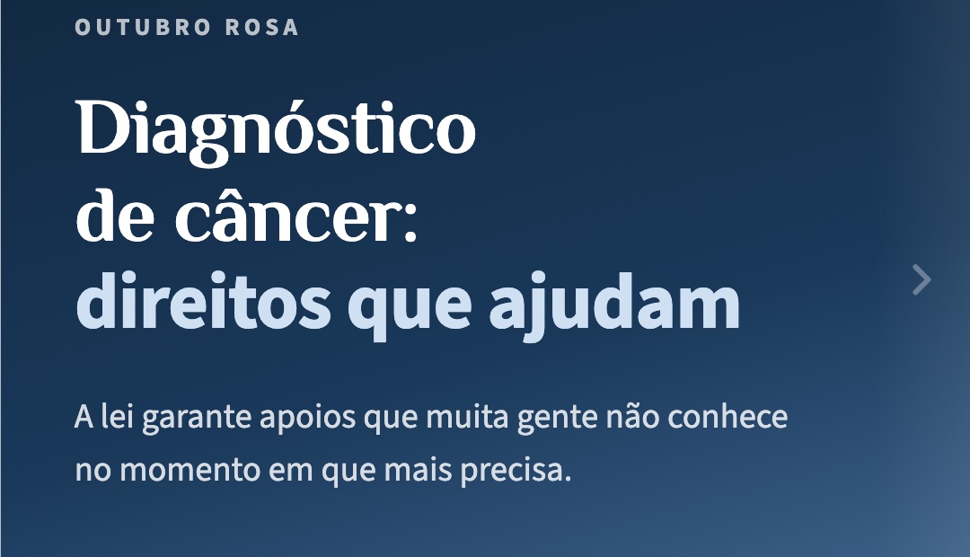 Diagnóstico de câncer: direitos previdenciários, tributários e de tratamento