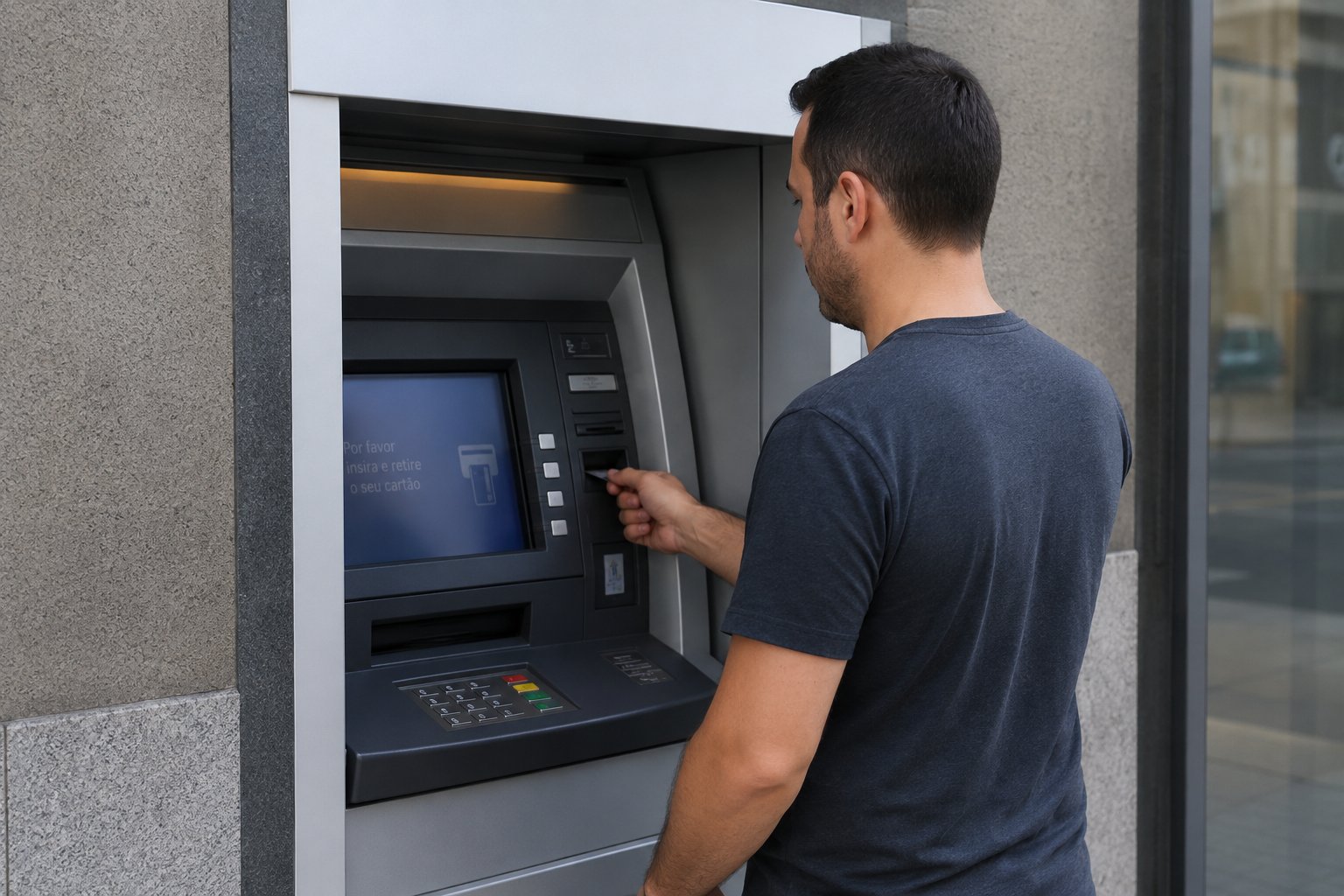 Aplicativo bancário com mensagem de conta encerrada — encerramento unilateral de conta corrente